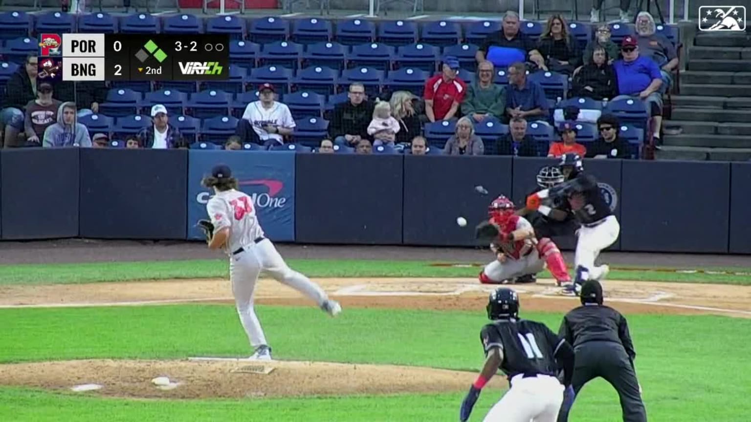 Luisangel Acuna's tworun double 08/19/2023 New York Mets