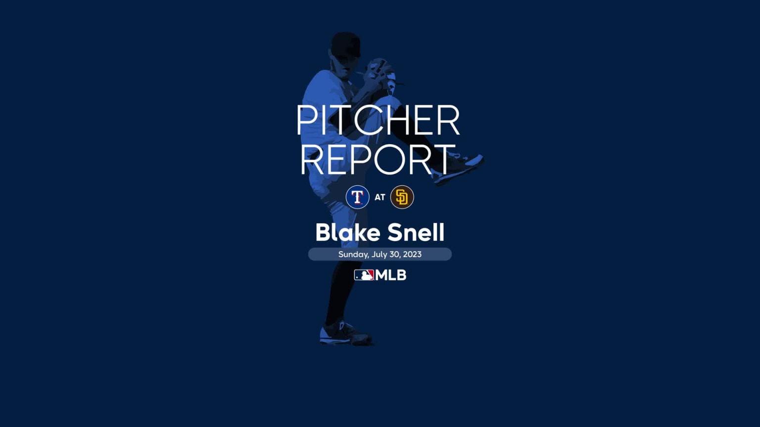Blake Snell fans nine Rangers, 07/30/2023