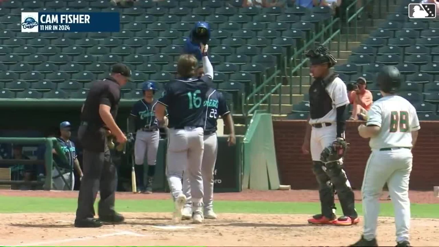 Cam Fisher's solo homer 07/28/2024 New York Mets