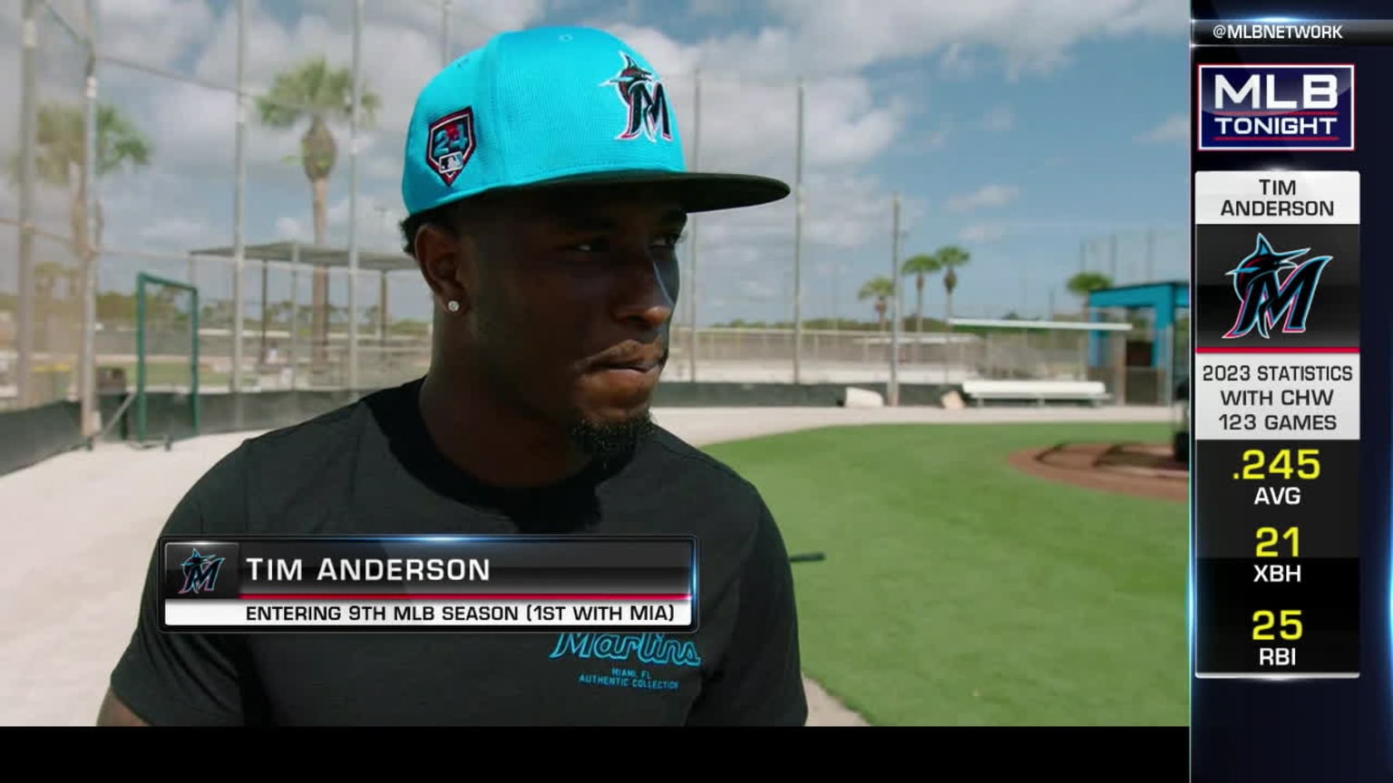 Tim Anderson on joining the Marlins | 03/13/2024 | Miami Marlins
