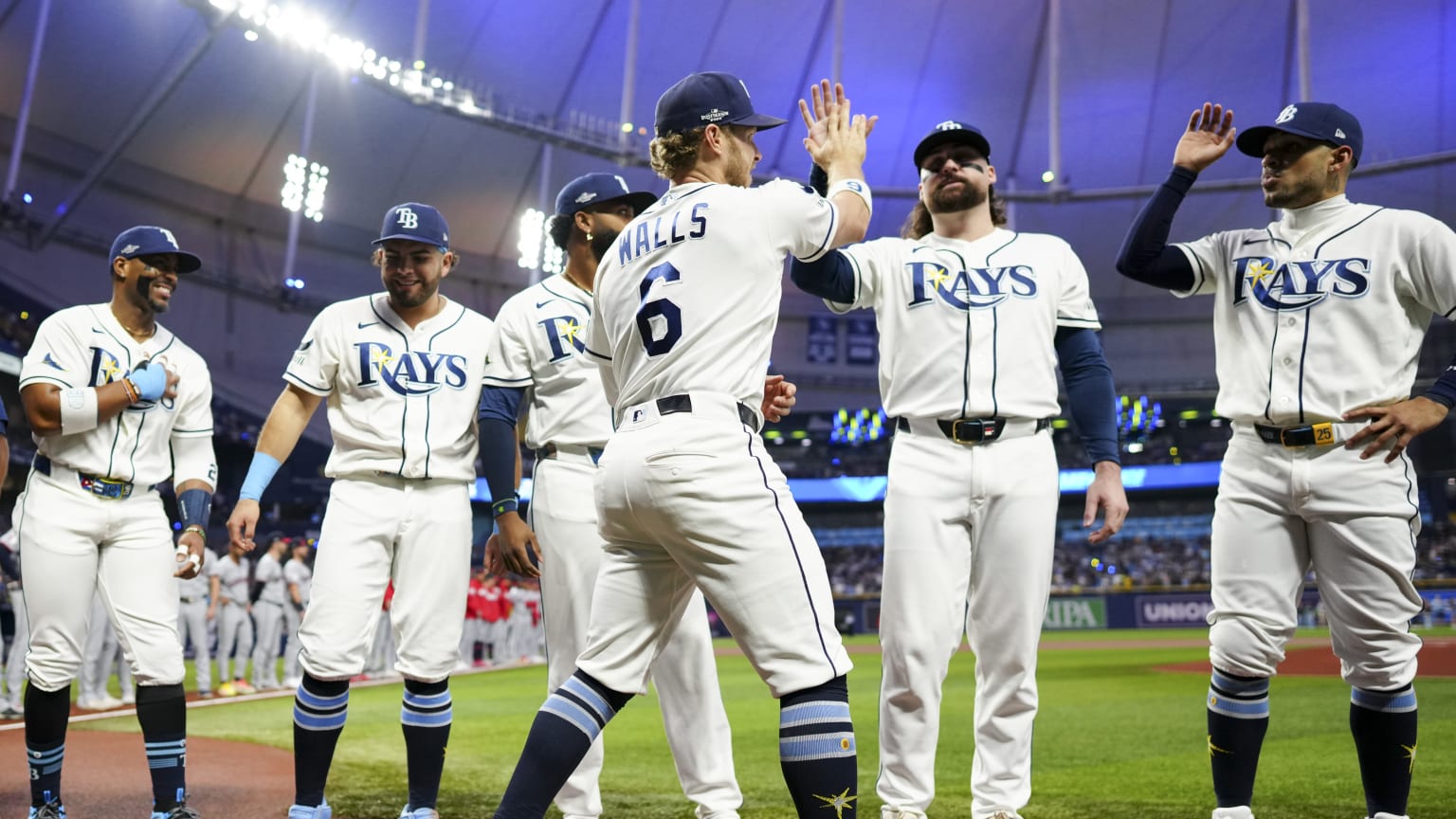 Rays' lineup introduced prior to ALCS Game 1 | 10/12/2026 | Tampa Bay Rays