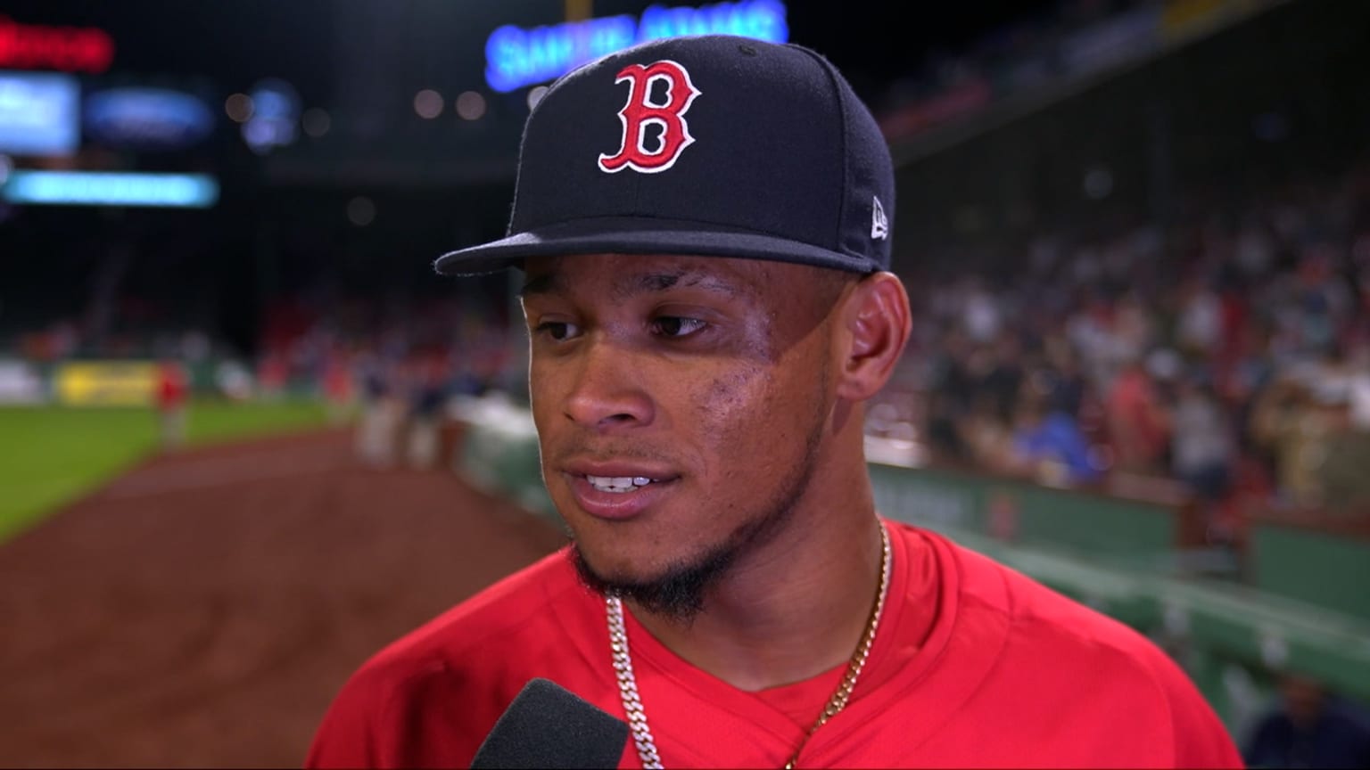 Cedanne Rafaela on his two-homer game, daily process | 05/31/2024 ...