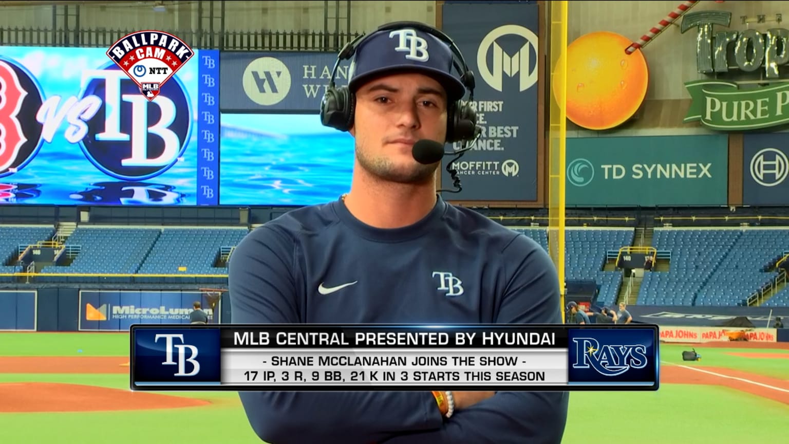 McClanahan talks the Rays' strong pitching rotation 04/13/2023