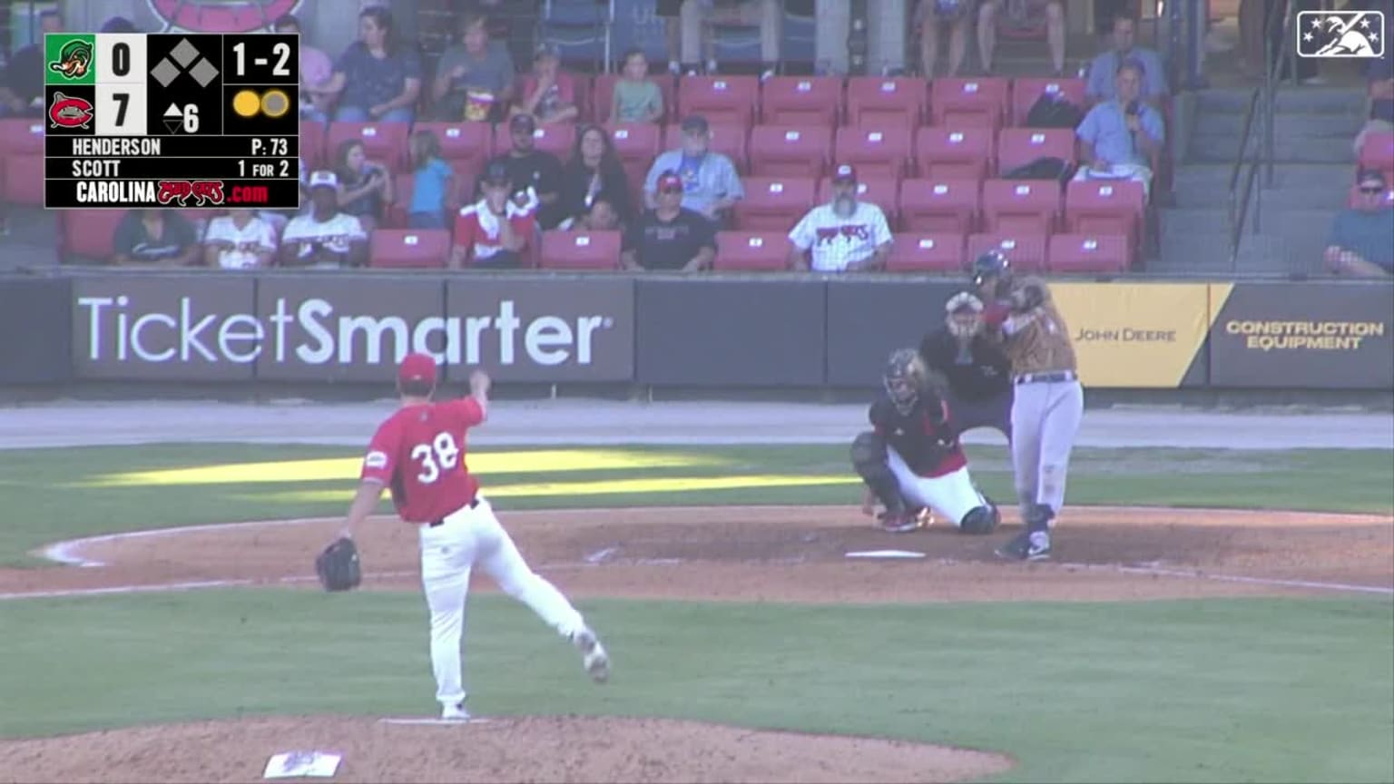 Logan Henderson's 10th strikeout 09/03/2023