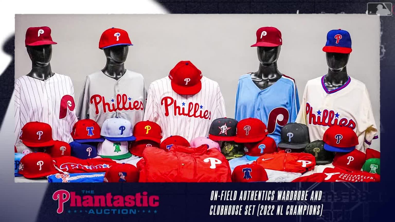 On-Field Authentics Phillies Wardrobe Set