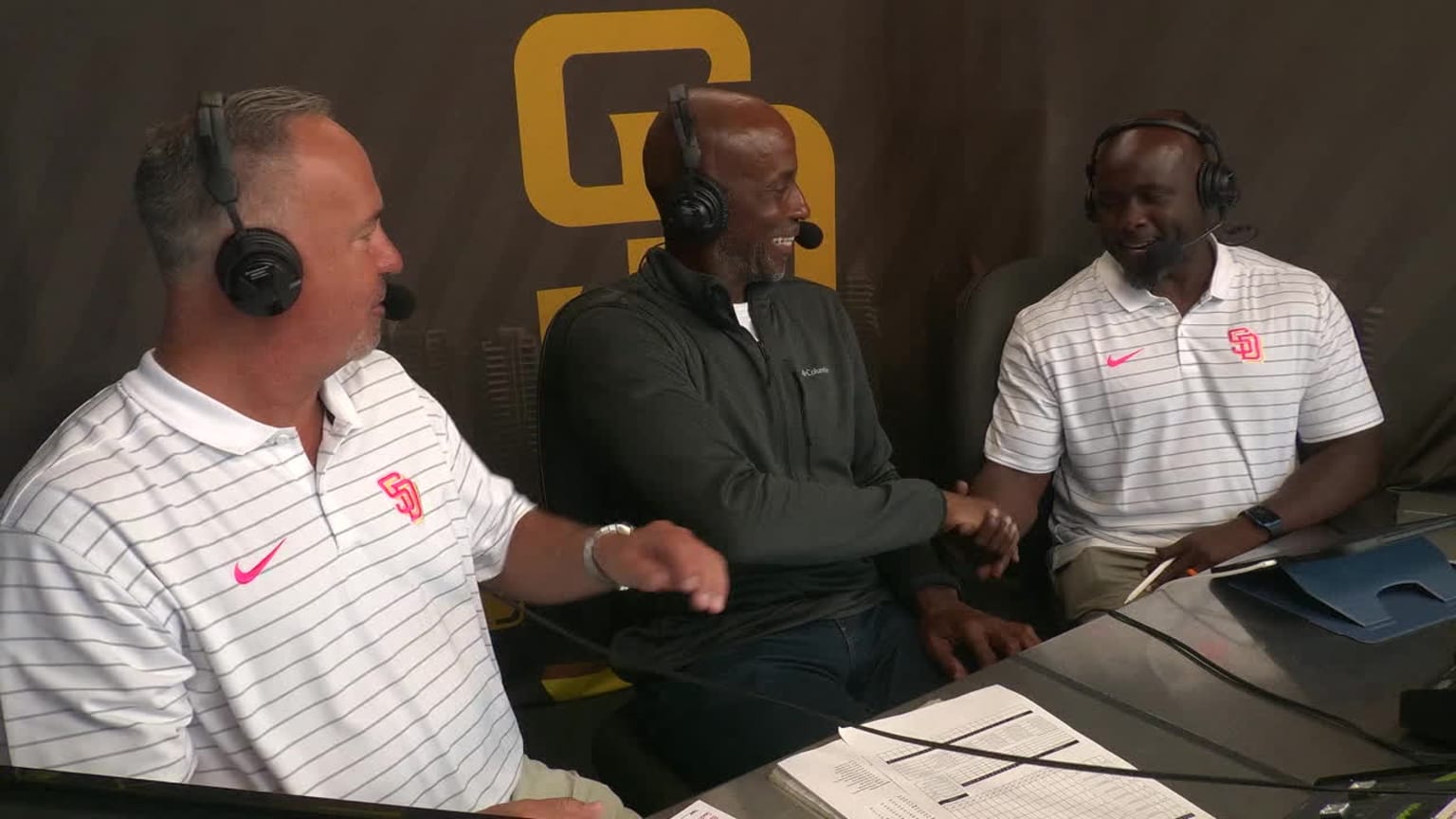 Fred McGriff throws out first pitch, joins the booth | 07/12/2024 | MLB.com