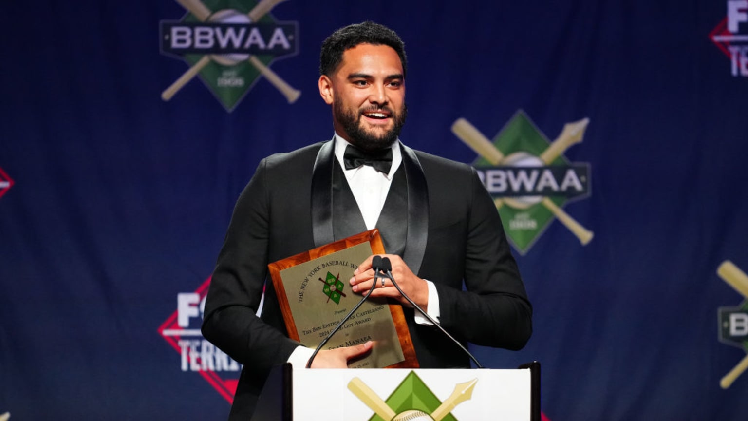 Sean Manaea earns the BBWAA 'Good Guy' Award | 26/01/2025 | Lasmayores.com