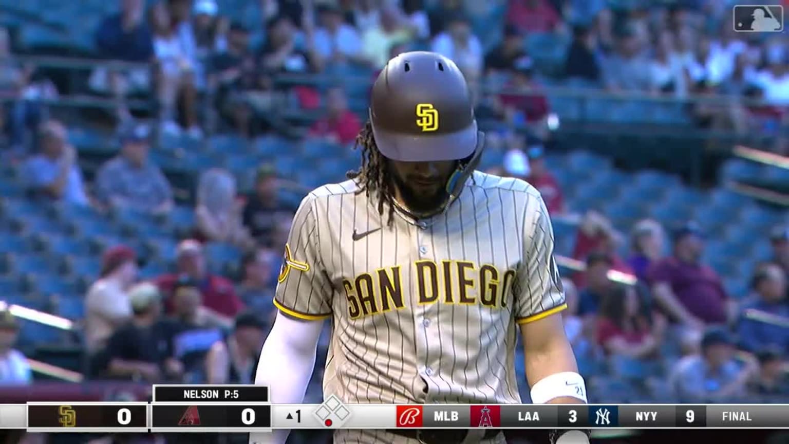 Ryne Nelson whiffs Tatis Jr. with an off-speed pitch | 04/20/2023 ...