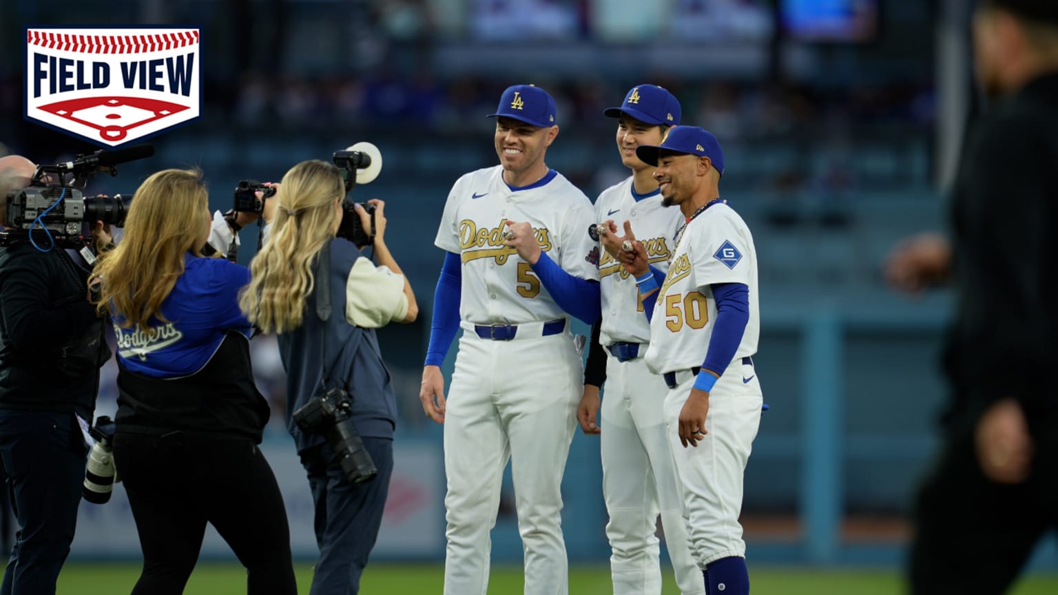 本物 Field 03 | rings their get Betts and Freeman Ohtani, View: 記念グッズ