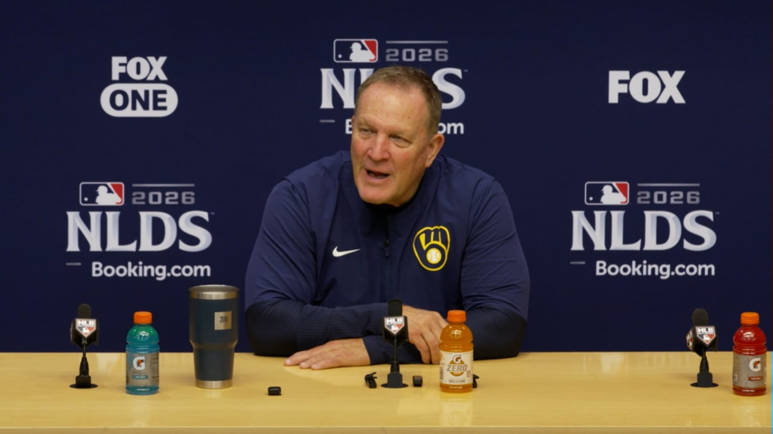 The Brewers speak to the media | 10/04/2026 | MLB.com