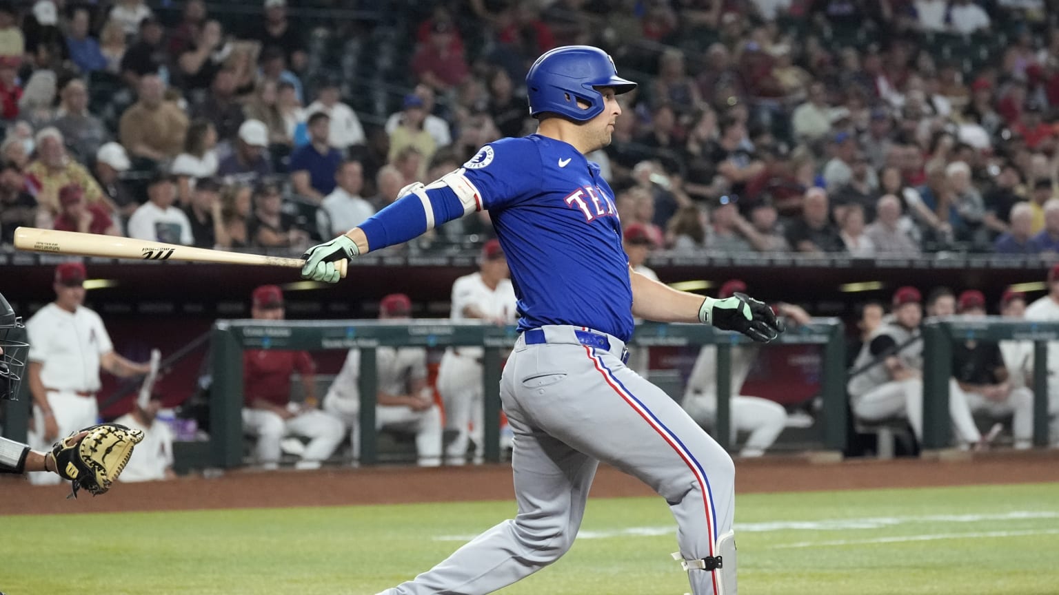 Nathaniel Lowe's RBI single | 09/11/2024 | Texas Rangers