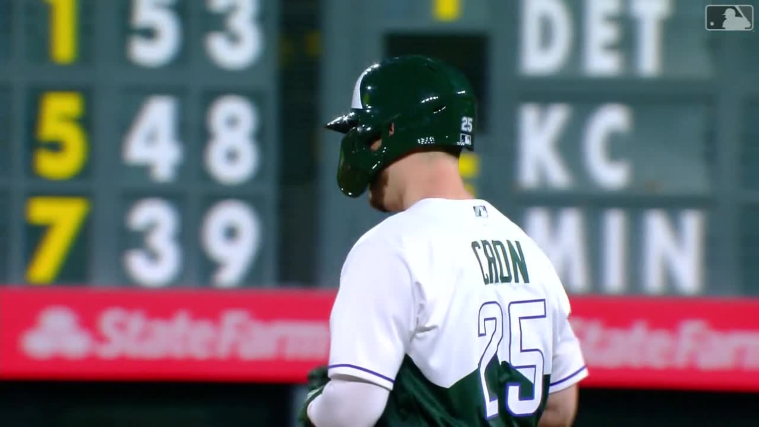 C.J. Cron's RBI double | 04/29/2023 | Colorado Rockies