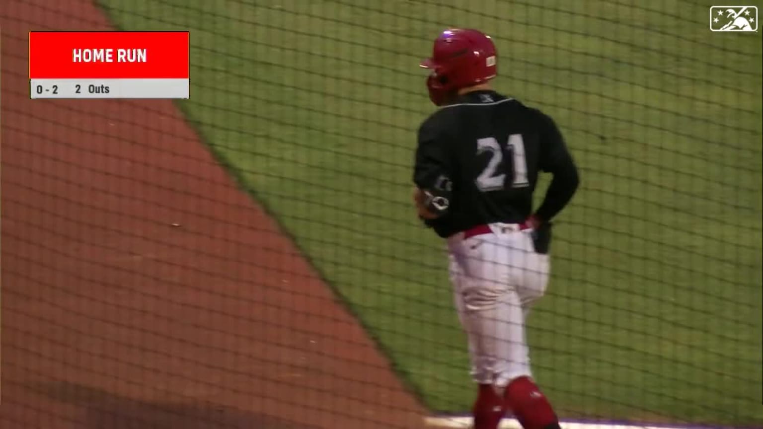 Blake Dunn drills a solo home run to right 27/08/2023 Los Guardians