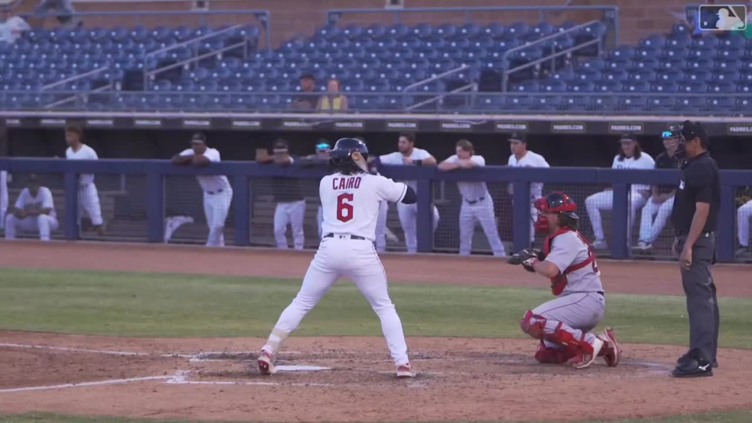 Christian Cairo hits a walkoff single in Fall League 11/09/2023