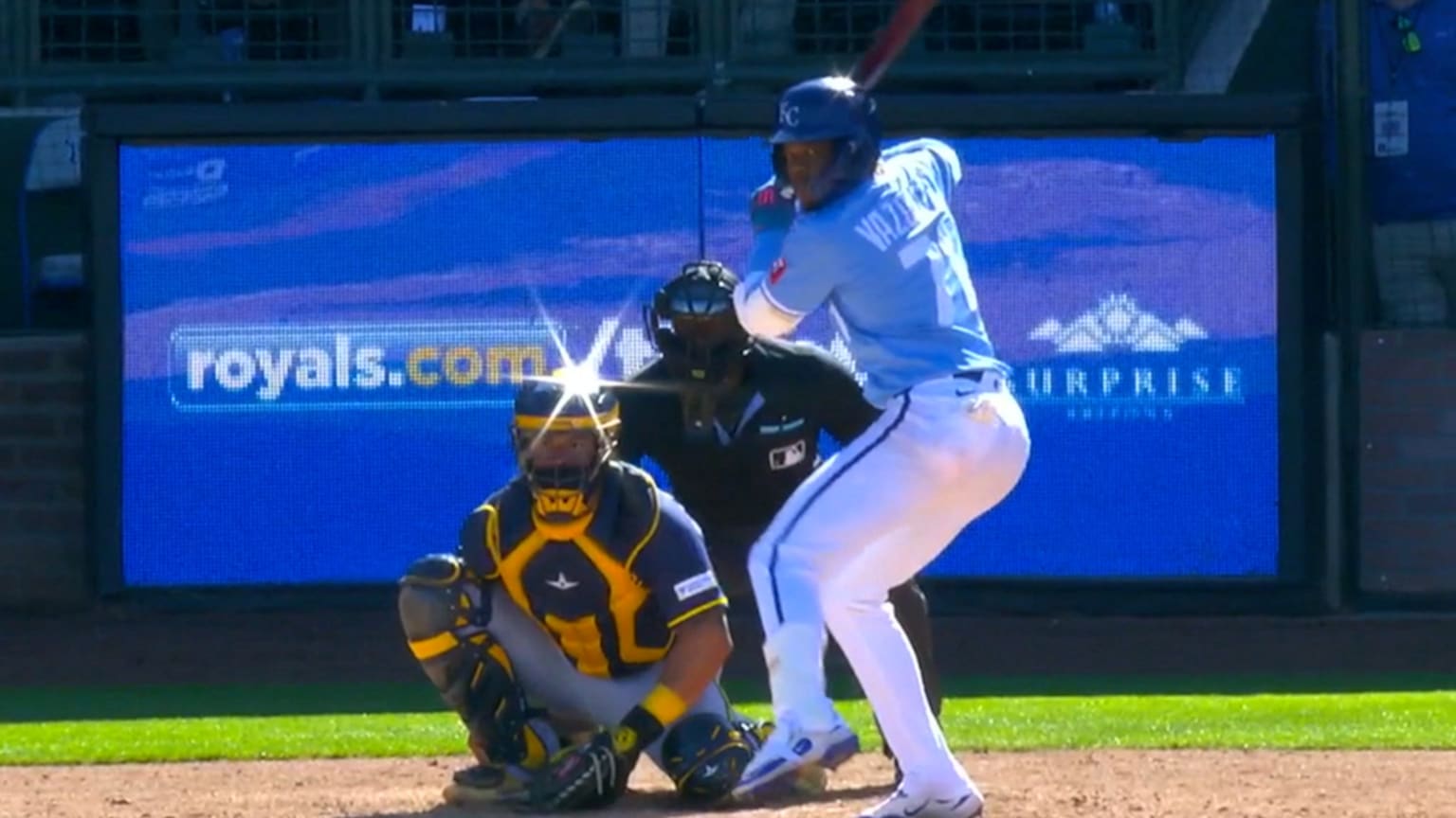 Daniel Vazquez's RBI triple | 03/09/2025 | Kansas City Royals