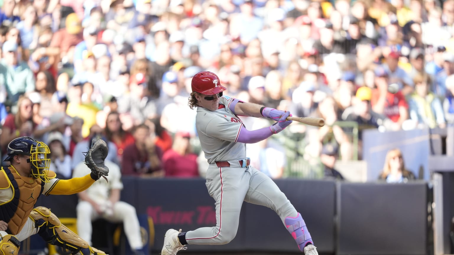 Harrison Bader's RBI double | 09/01/2025 | Philadelphia Phillies