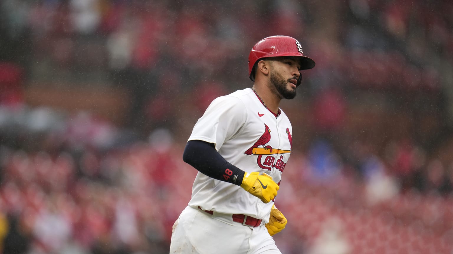 Iván Herrera crushes a solo home run (3)