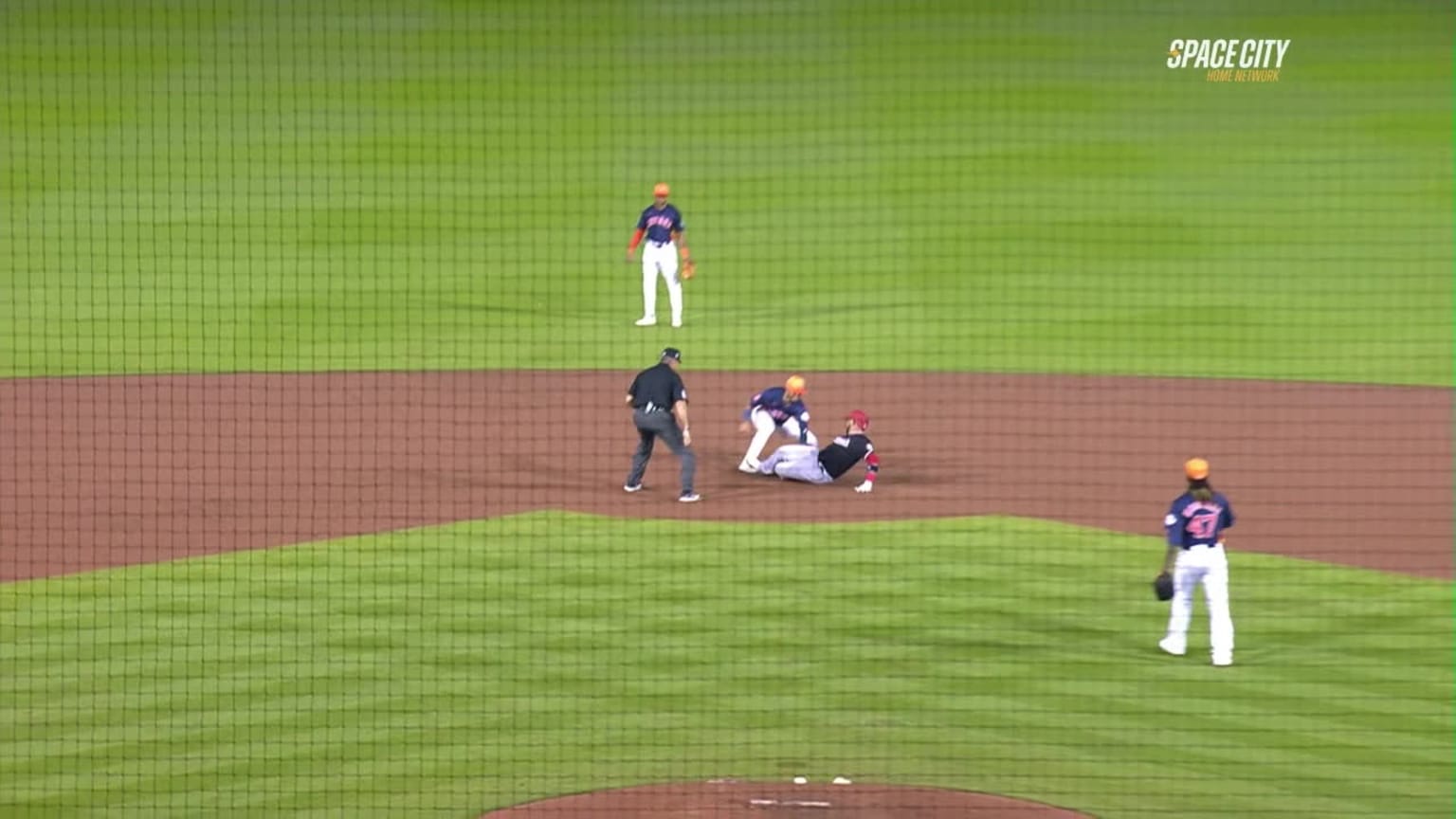 Joey Loperfido's outfield assist 03/18/2024