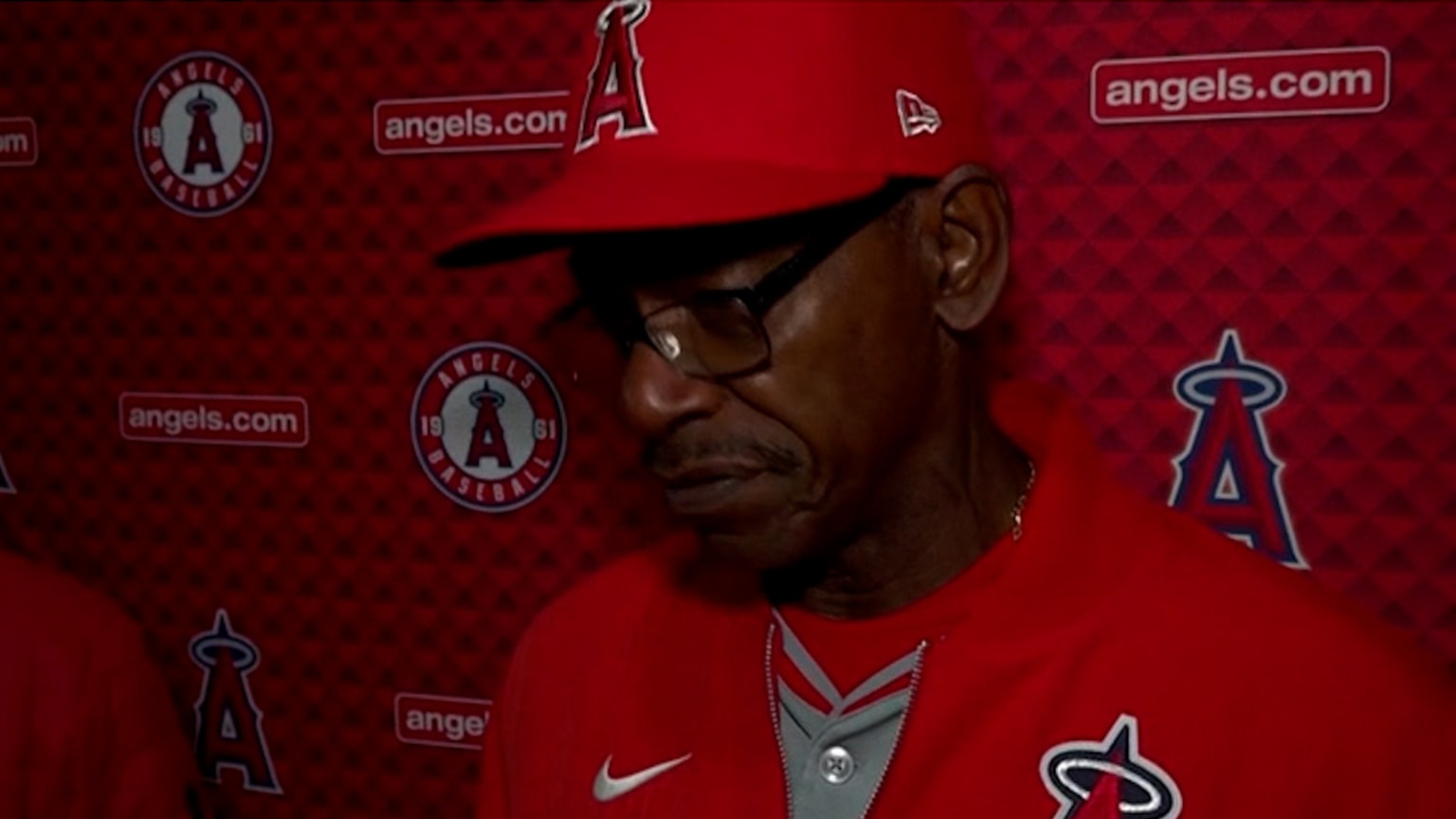Ron Washington discusses the Angels' 7-0 win | 04/12/2024 | Los Angeles ...