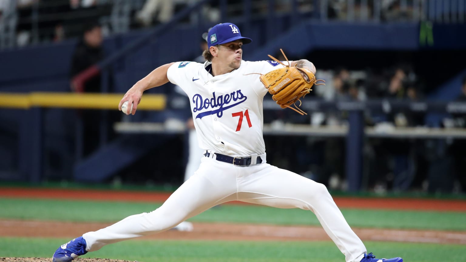 Gavin Stone strikes out eight vs. Team Korea | 03/18/2024 | Los Angeles  Dodgers