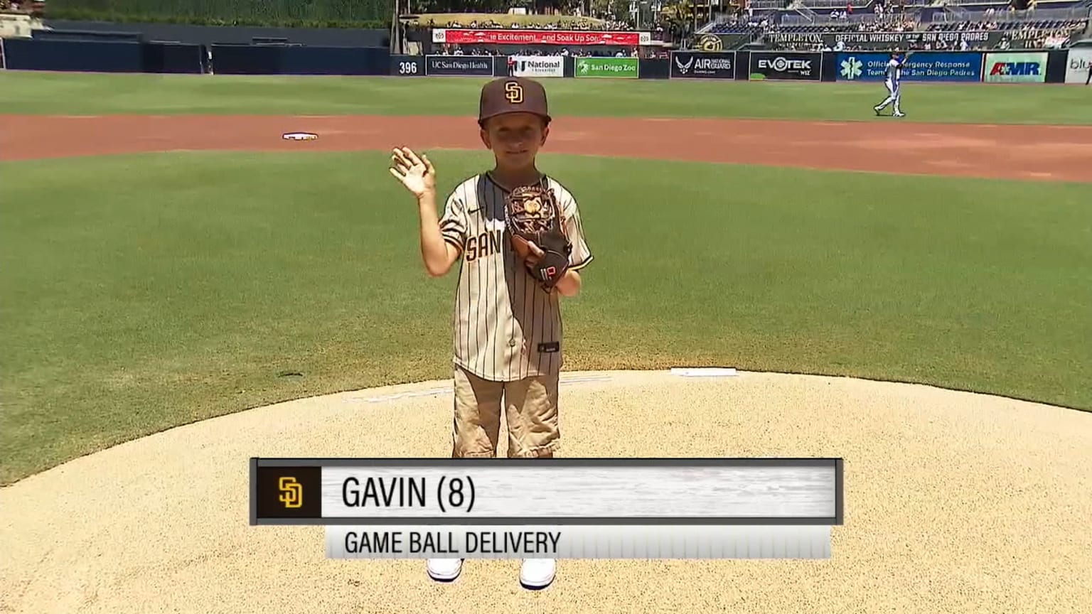 8/23/23 Game Ball Delivery 08/23/2023 San Diego Padres