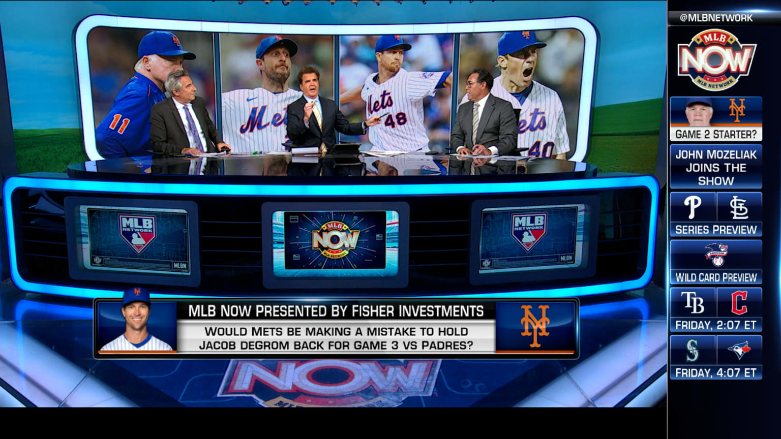 Could Mets skip deGrom in Game 2? 10/06/2022 Seattle Mariners