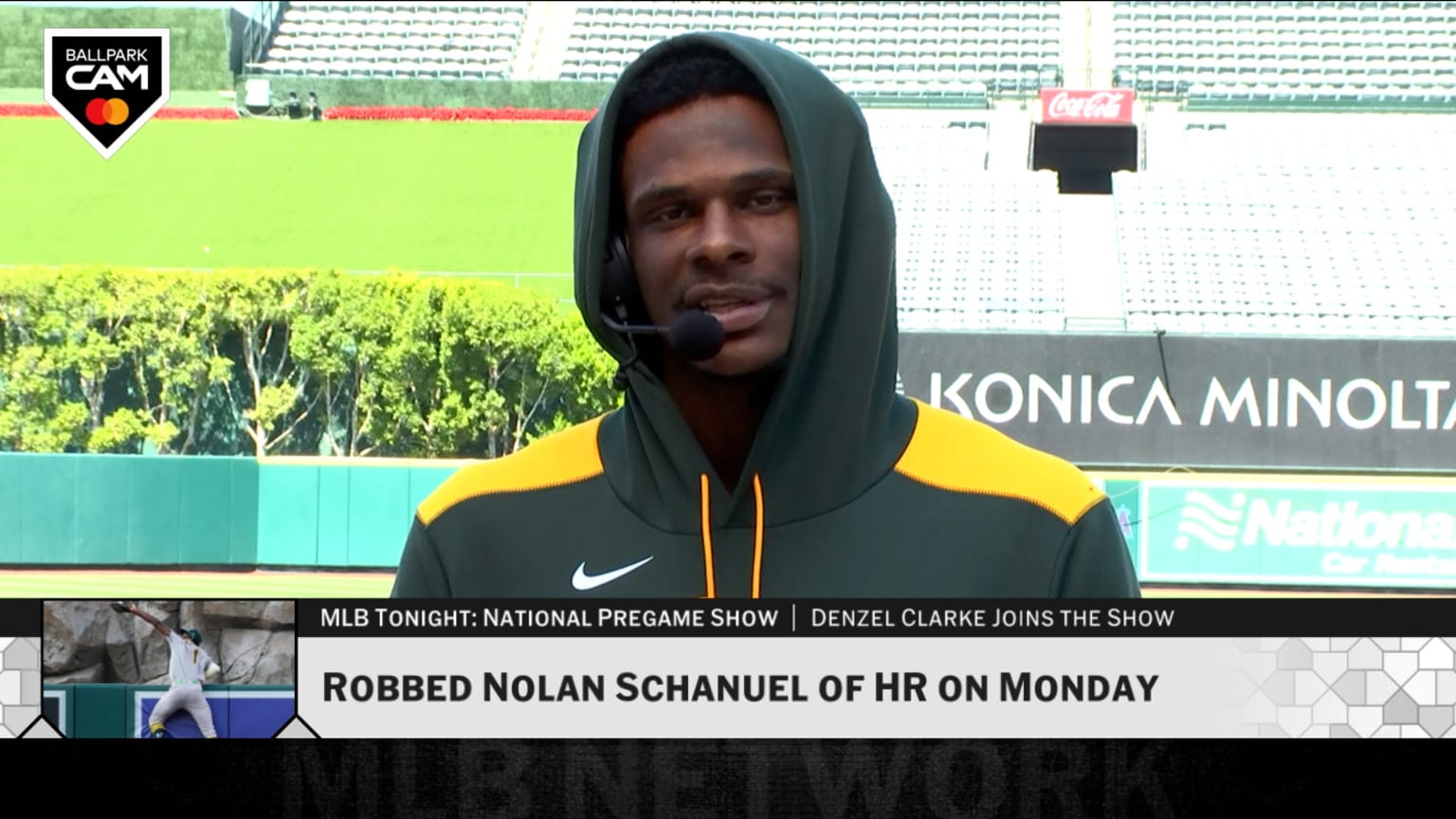 Denzel Clarke on his incredible catch, journey to MLB | 06/11/2025 ...