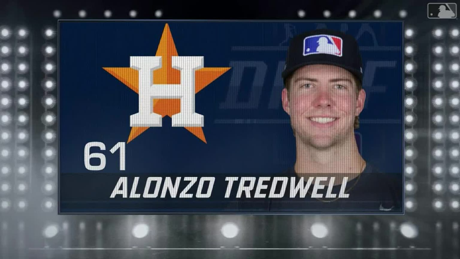 Draft 2023 Astros draft RHP Alonzo Tredwell No. 61 07/10/2023