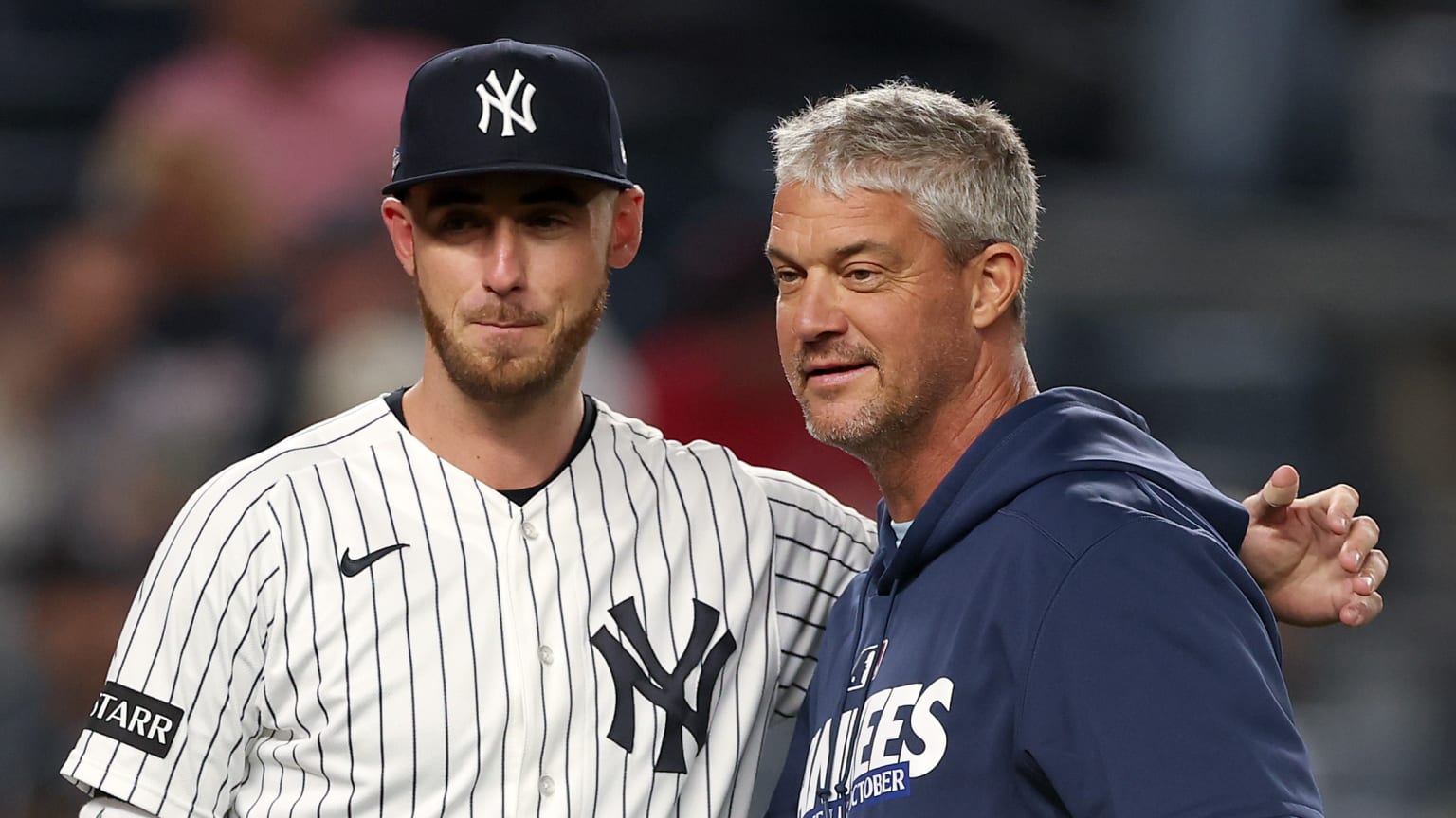 Clay Bellinger's ceremonial first pitch in the Bronx | 09/30/2026 | MLB.com