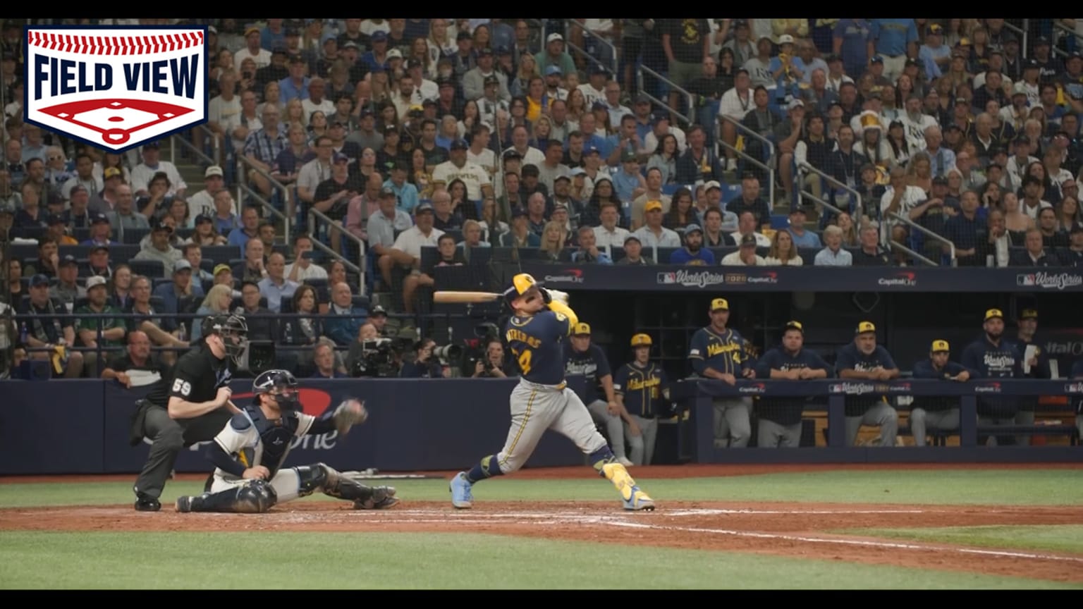 Field View: William Contreras' RBI single | 10/26/2026 | Atlanta Braves