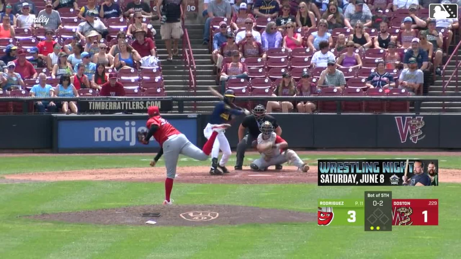 Bradgley Rodriguez's two strikeouts 06/02/2024 San Diego Padres