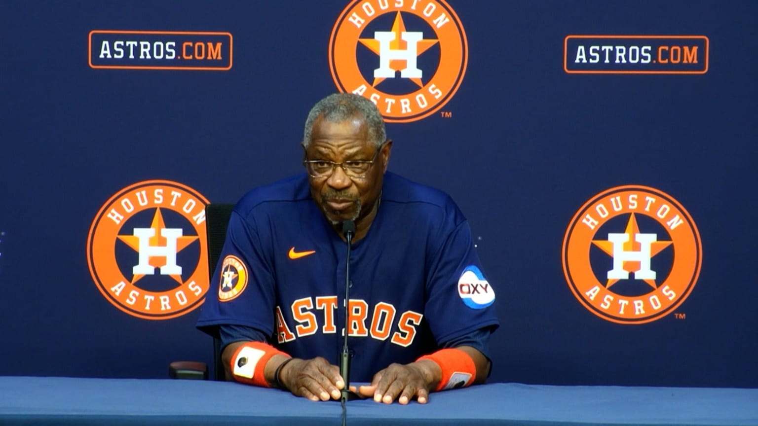 Dusty Baker on benches clearing 07/26/2023 Houston Astros