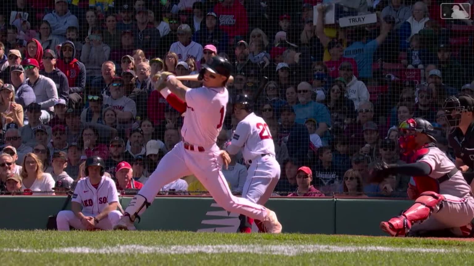 Jarren Duran's two-run single, 05/12/2023