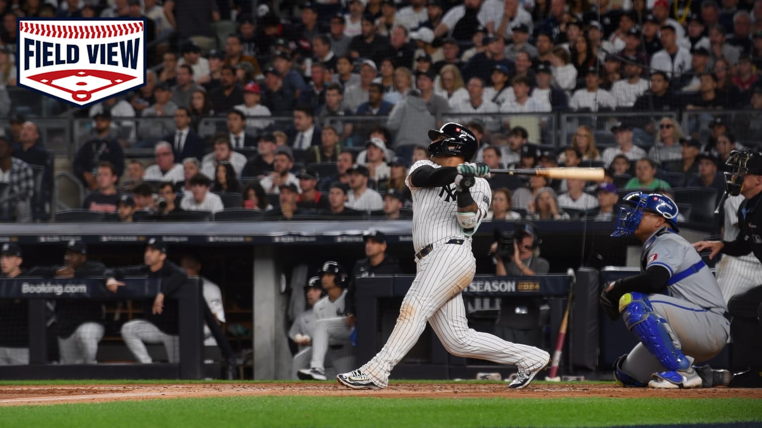 Field View Gleyber Torres' tworun home run 10/05/2024 New York