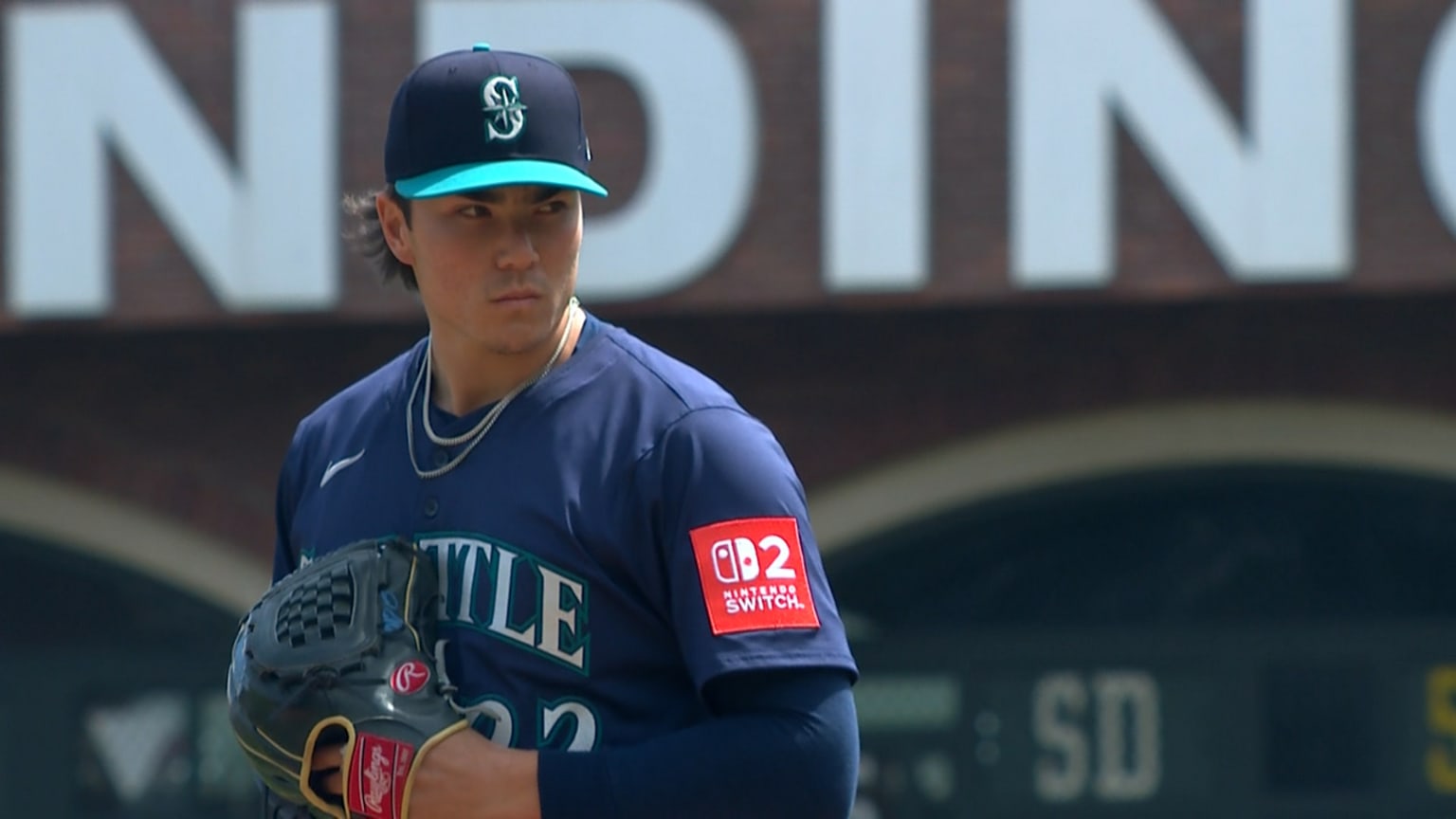 Bryan Woo Strikes Out Six Batters 04 06 2025 Seattle Mariners