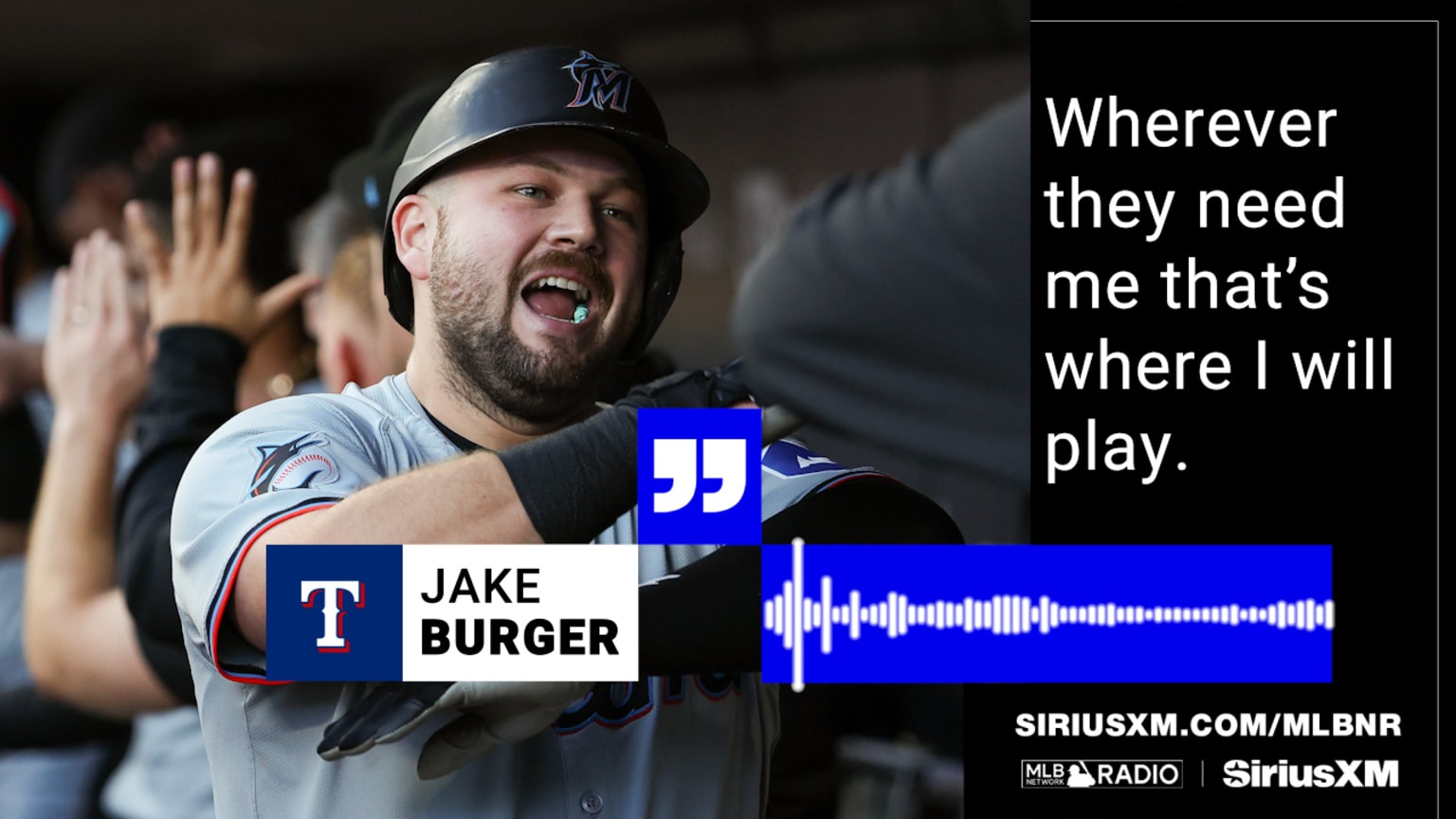 Jake Burger on trade to Rangers, position flexibility 01/08/2025