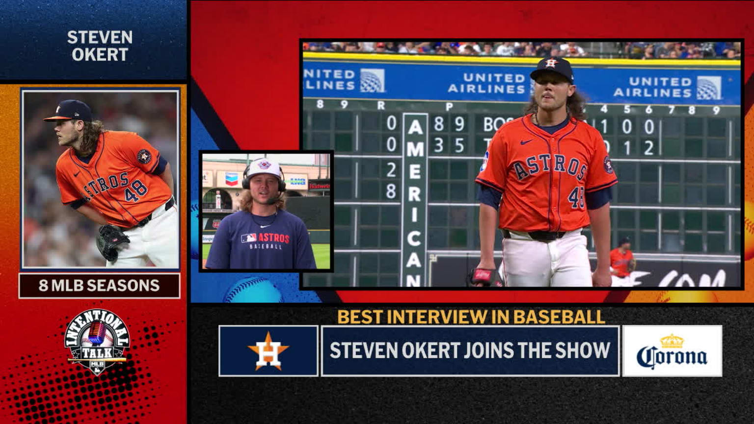 Steven Okert on how his season is going and more | 04/28/2025 | Houston ...