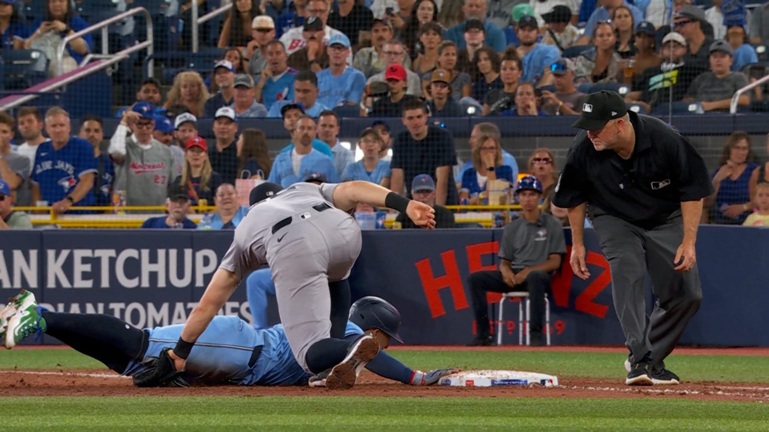 George Springer is confirmed safe after review | 07/23/2025 | New York ...