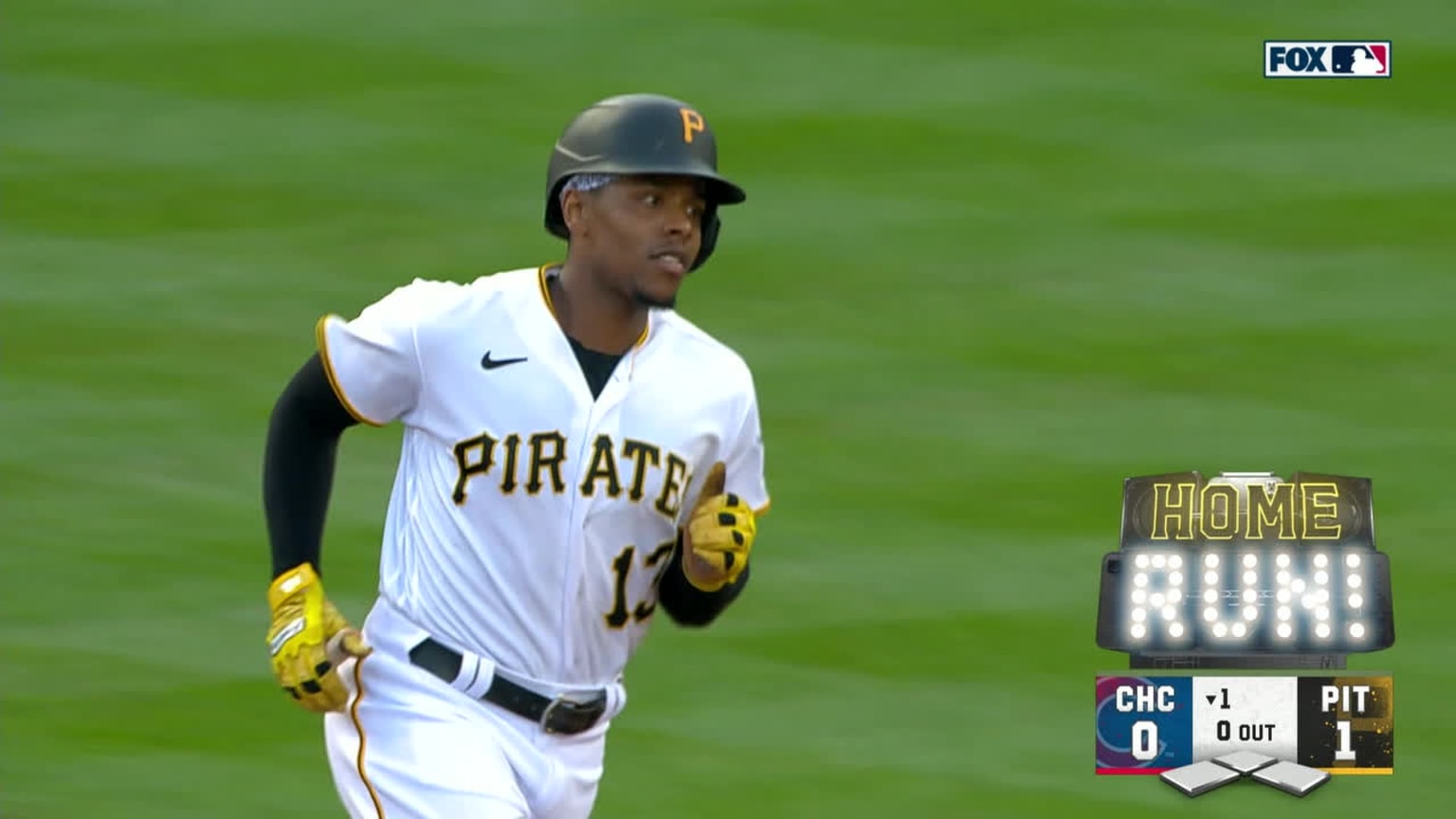 Ke'Bryan Hayes belts a solo home run, makes it 1-0 | 08/26/2023 | MLB.com