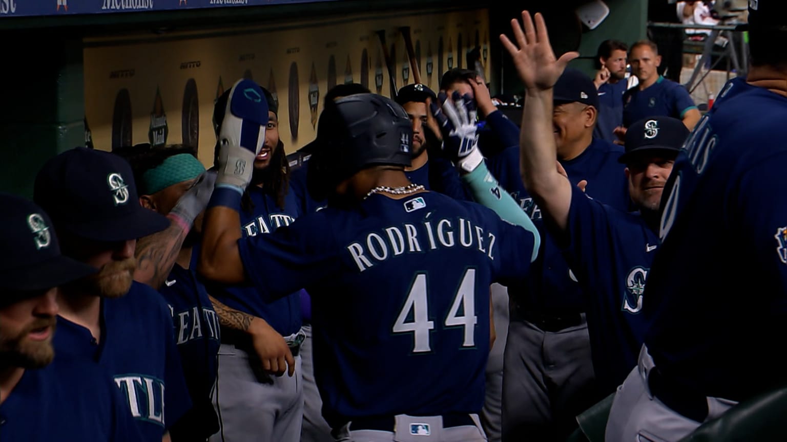 Jarred Kelenic's RBI walk 07/07/2023 Seattle Mariners