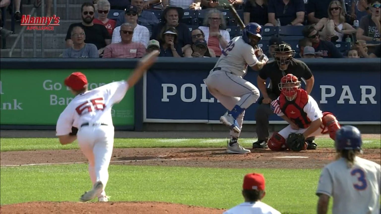 Abraham Almonte's two homers 07/09/2023 New York Mets