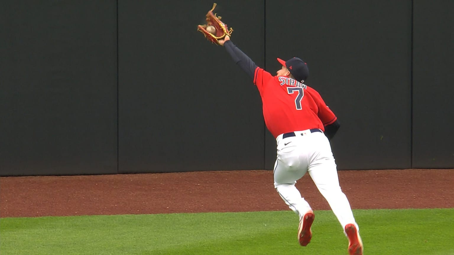 Myles Straw makes an incredible grab on the run | 04/22/2023 ...