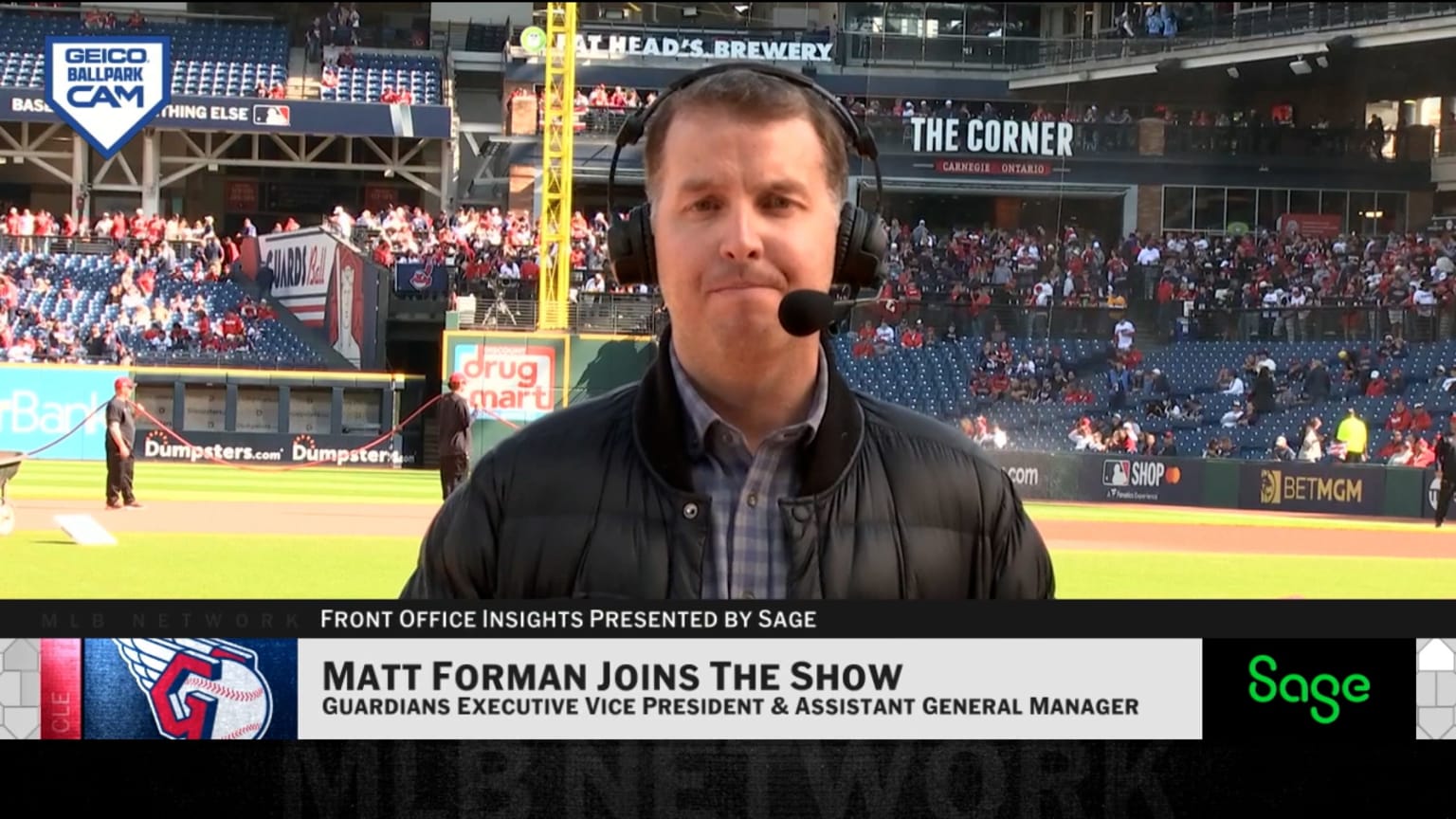 Guardians EVP, AGM Matt Forman on trade success, more | 10/15/2026 ...