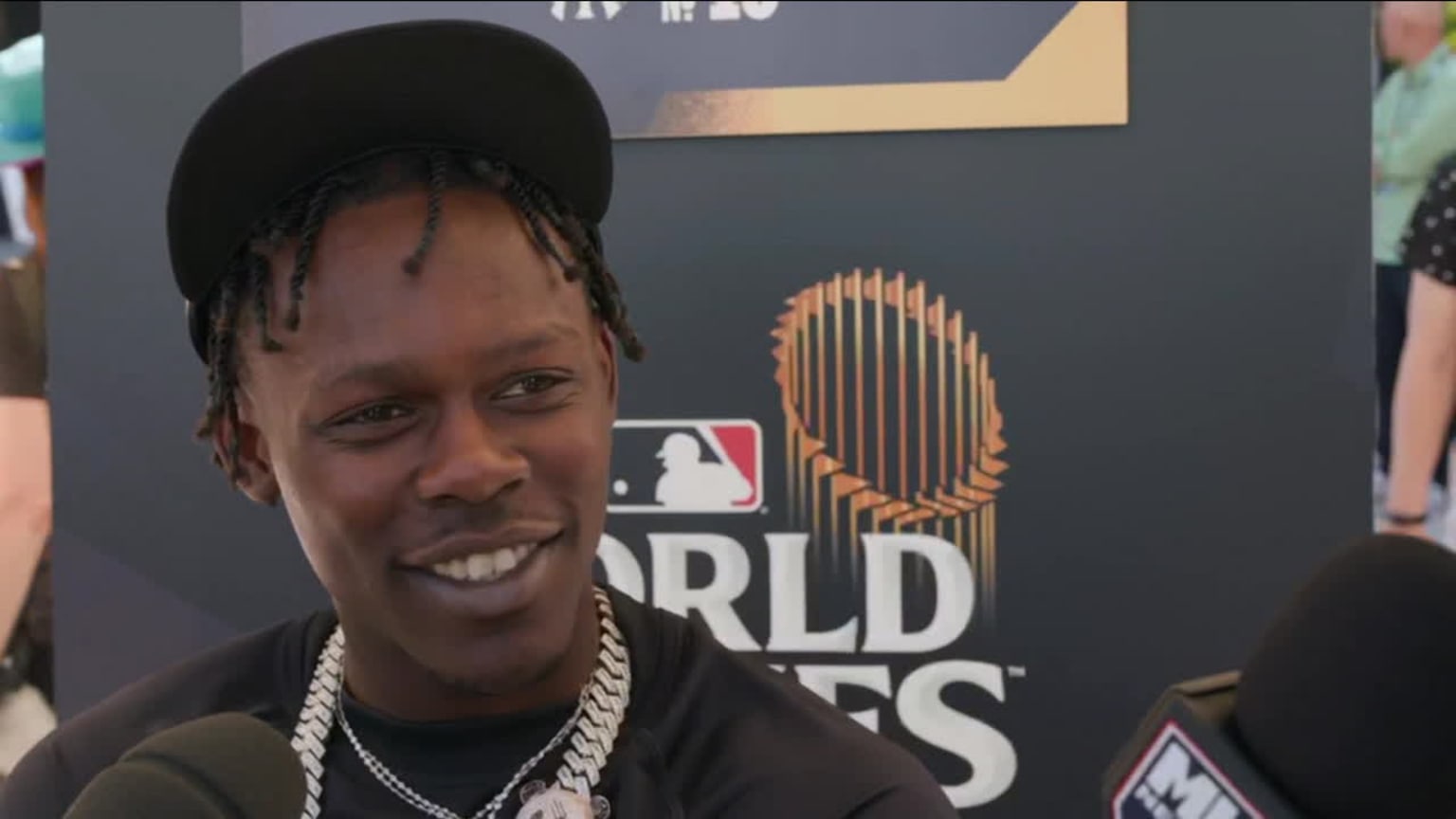 Jazz Chisholm on the Yankees' postseason run | 10/24/2024 | Seattle