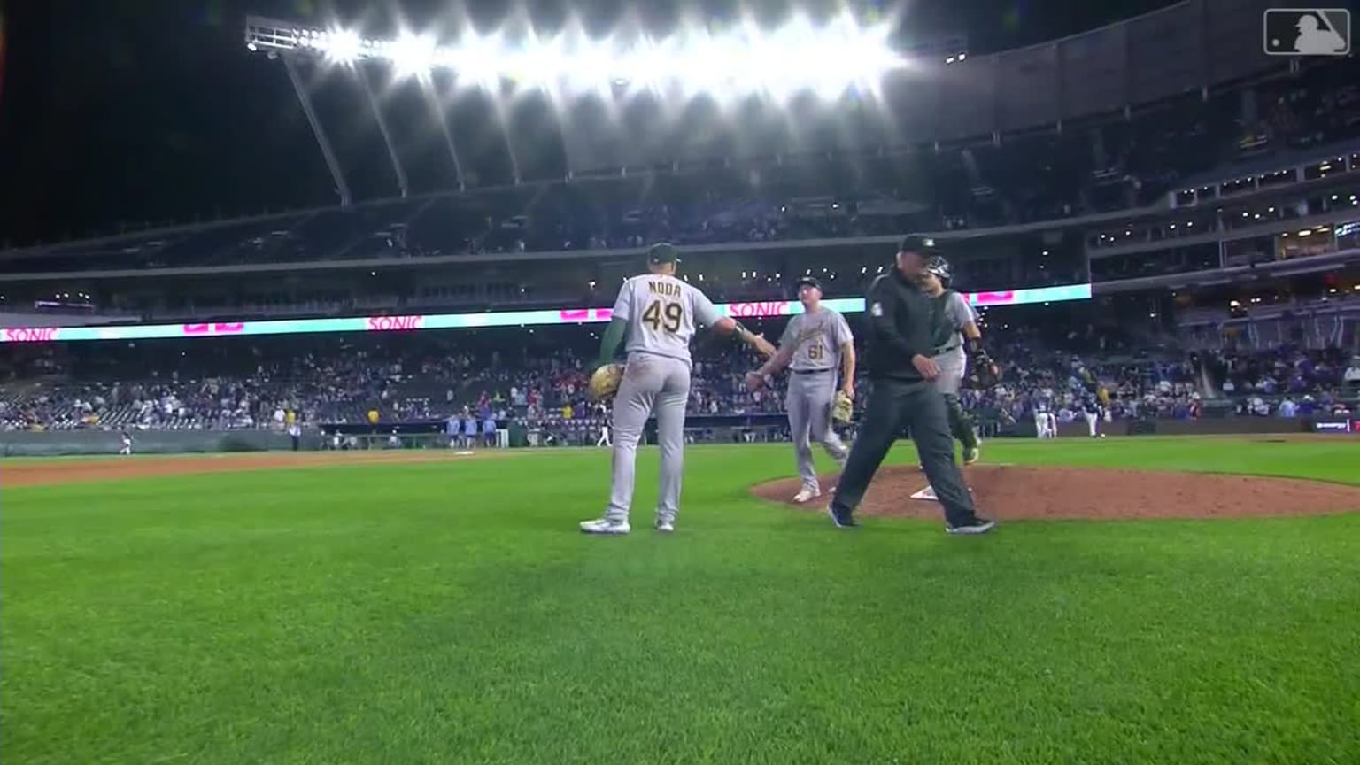 Zach Jackson records final out 05/05/2023 Oakland Athletics