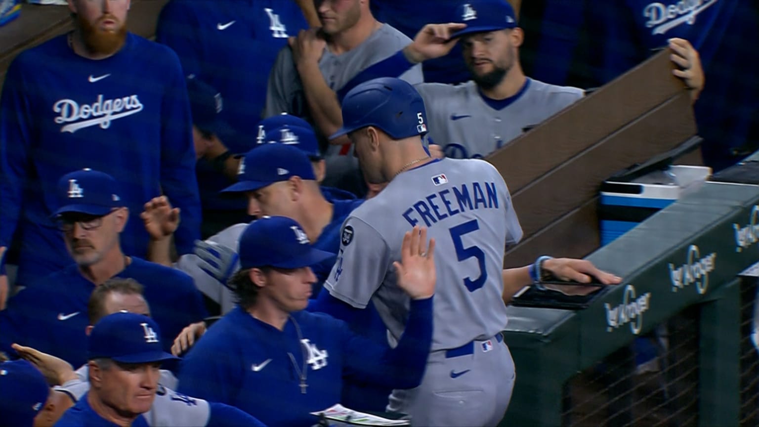 Freddie Freeman's sac fly | 04/20/2025 | Los Angeles Dodgers