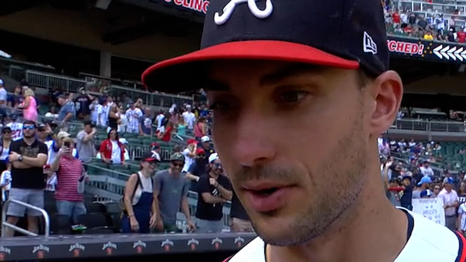Matt Olson on Braves clinching 09/10/2023 Atlanta Braves