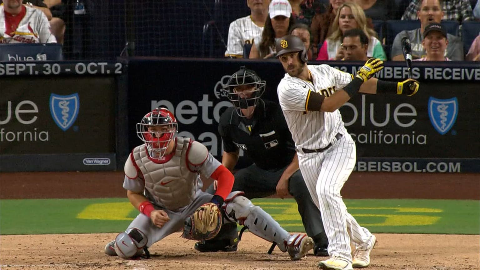 NLCS: Austin Nola opens Padres floodgates with RBI off his little