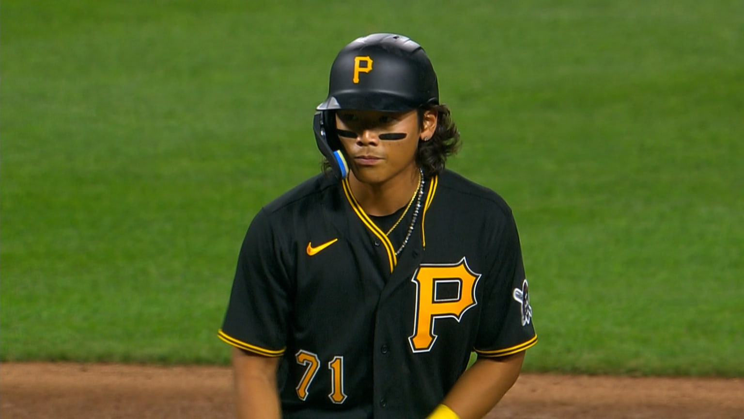 Ji Hwan Bae remolca 2 con doble 24/09/2022 Los Pirates de Pittsburgh