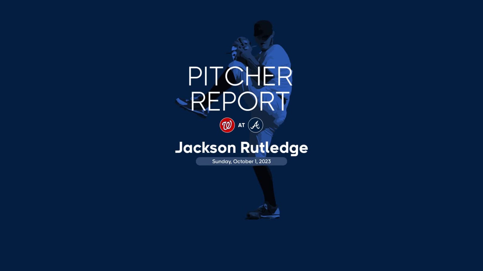 Jackson Rutledge's outing against the Braves | 10/01/2023 | Washington ...